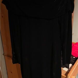 Elegant Black Women's Dress